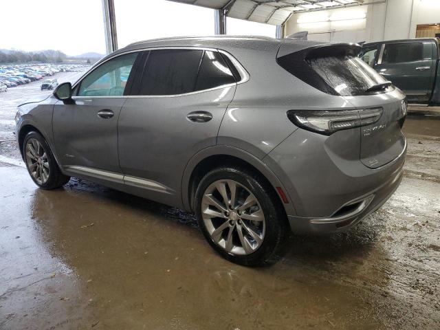 LRBFZSR41MD140265 - 2021 BUICK ENVISION AVENIR GRAY photo 2