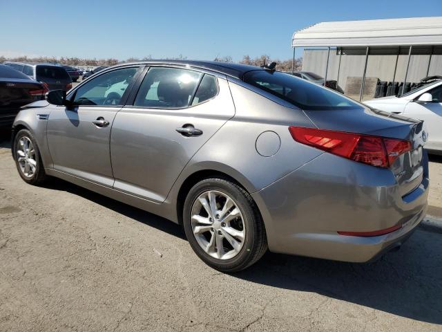 5XXGN4A76CG014622 - 2012 KIA OPTIMA EX GRAY photo 2