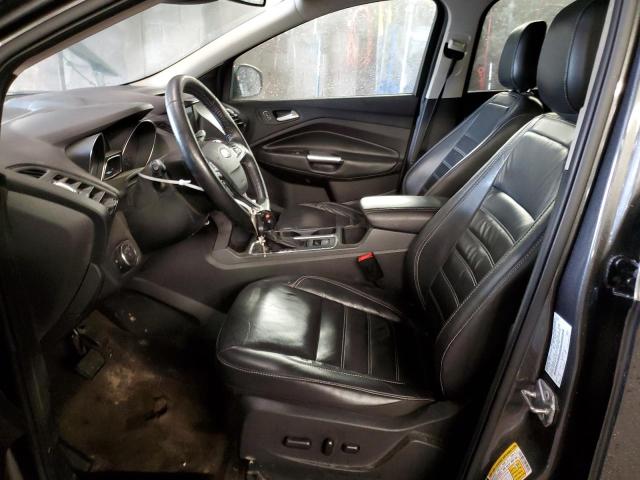 1FMCU0HD9JUA41158 - 2018 FORD ESCAPE SEL GRAY photo 7