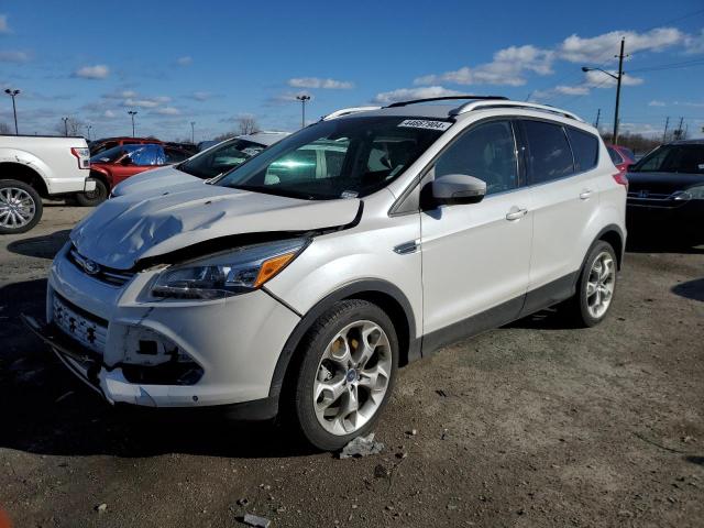 1FMCU0J93FUB91229 - 2015 FORD ESCAPE TITANIUM WHITE photo 1