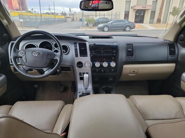 5TBEV581X7S467959 - 2007 TOYOTA TUNDRA CREWMAX LIMITED BURGUNDY photo 9