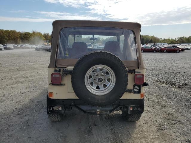 1JCCF87E9ET120668 - 1984 JEEP JEEP CJ7 BEIGE photo 6