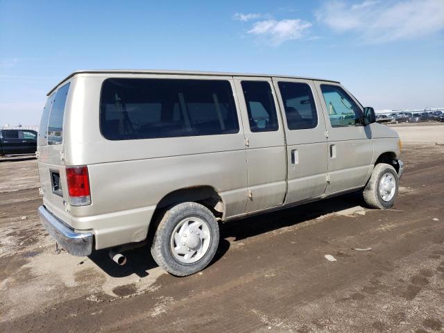 1FBNE31L07DB11107 - 2007 FORD ECONOLINE E350 SUPER DUTY WAGON TAN photo 3