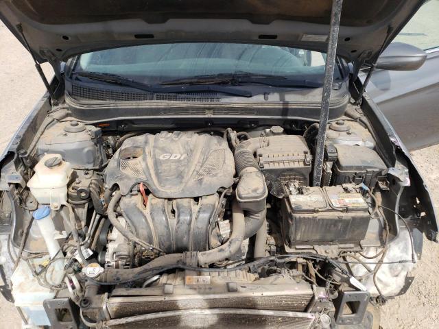 5NPEB4AC6EH863203 - 2014 HYUNDAI SONATA GLS GRAY photo 11