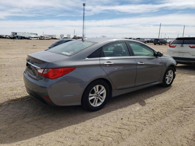 5NPEB4AC6EH863203 - 2014 HYUNDAI SONATA GLS GRAY photo 3