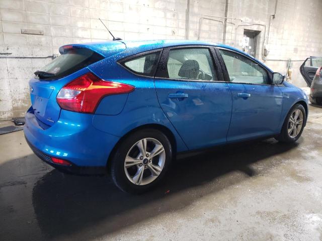 1FADP3K23EL147714 - 2014 FORD FOCUS SE BLUE photo 3