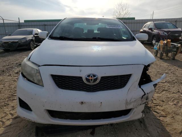 1NXBU40E99Z015386 - 2009 TOYOTA COROLLA BASE WHITE photo 5