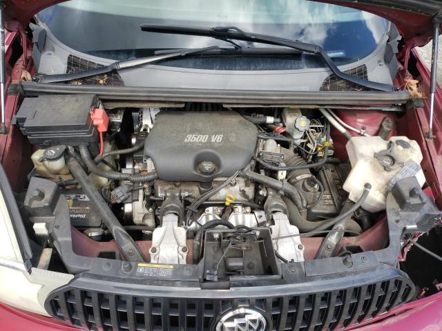 3G5DA03L26S540477 - 2006 BUICK RENDEZVOUS CX MAROON photo 12