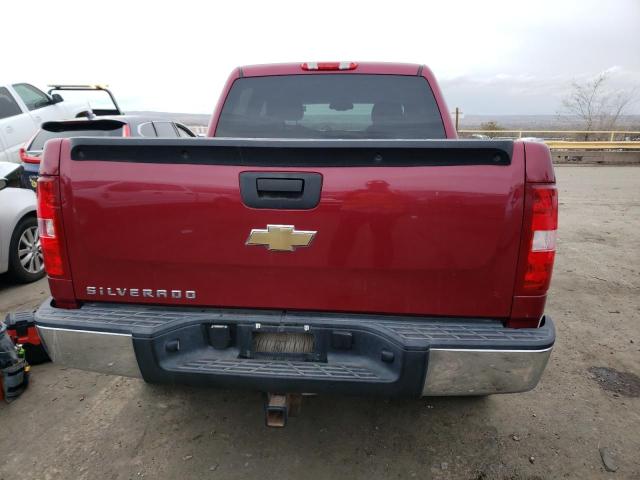 2GCEC13J671513131 - 2007 CHEVROLET SILVERADO C1500 CREW CAB RED photo 6