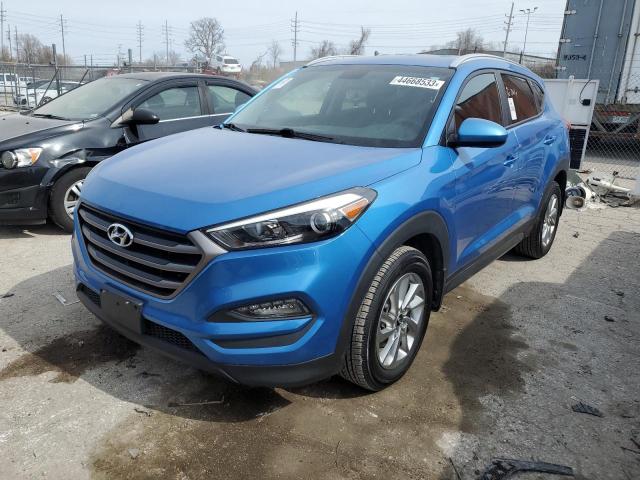 KM8J33A46GU207344 - 2016 HYUNDAI TUCSON LIMITED BLUE photo 1