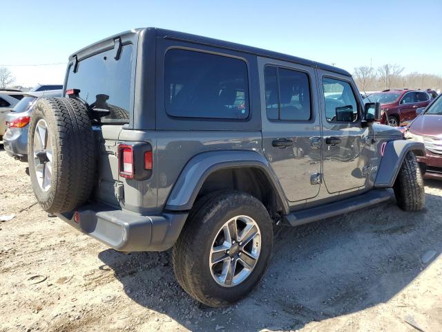 1C4HJXEN1KW641851 - 2019 JEEP WRANGLER SAHARA GRAY photo 3