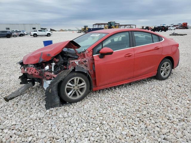 1G1BE5SM2H7160027 - 2017 CHEVROLET CRUZE LT RED photo 1