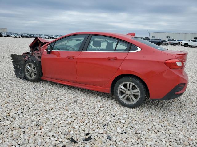 1G1BE5SM2H7160027 - 2017 CHEVROLET CRUZE LT RED photo 2