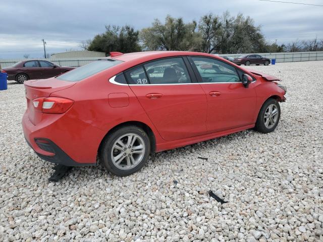 1G1BE5SM2H7160027 - 2017 CHEVROLET CRUZE LT RED photo 3