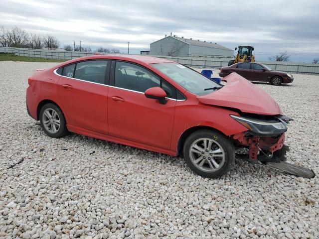 1G1BE5SM2H7160027 - 2017 CHEVROLET CRUZE LT RED photo 4