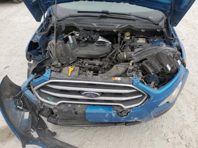 MAJ6S3GL4LC319304 - 2020 FORD ECOSPORT SE BLUE photo 11