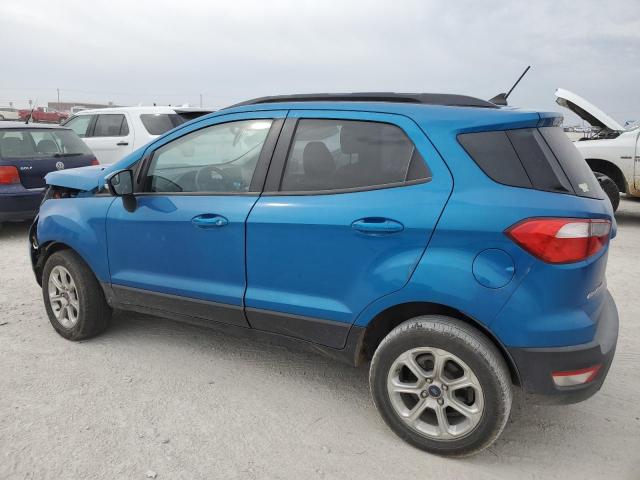 MAJ6S3GL4LC319304 - 2020 FORD ECOSPORT SE BLUE photo 2