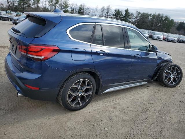 WBXJG9C07M5S51741 - 2021 BMW X1 XDRIVE28I BLUE photo 3