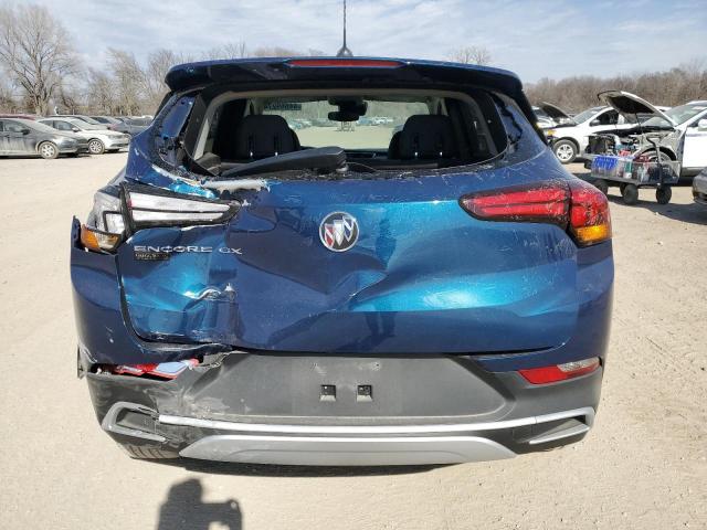 KL4MMBS22LB125424 - 2020 BUICK ENCORE GX PREFERRED BLUE photo 6