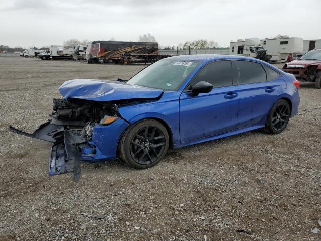 2HGFE2F53PH525085 - 2023 HONDA CIVIC SPORT BLUE photo 1