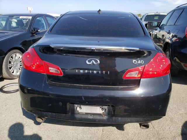 JN1CV6AP6FM501704 - 2015 INFINITI Q40 BLACK photo 6