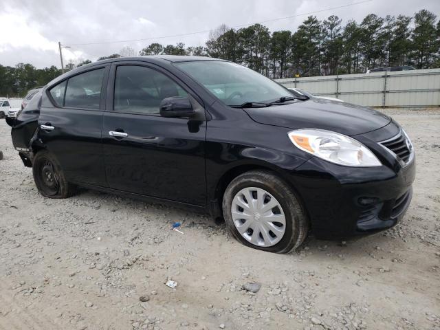 3N1CN7AP5DL889893 - 2013 NISSAN VERSA S BLACK photo 4