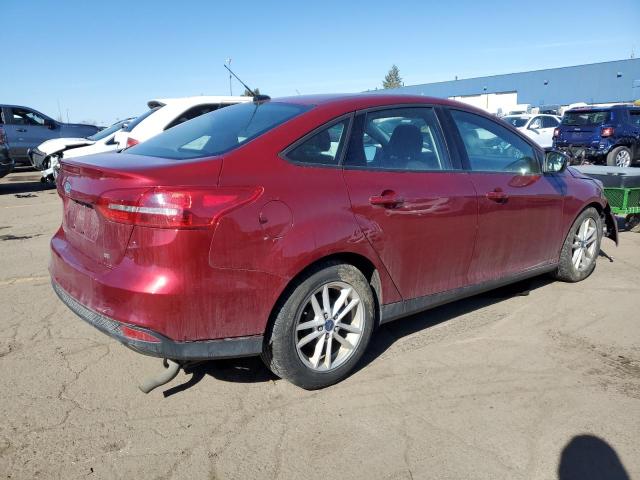 1FADP3F25HL276276 - 2017 FORD FOCUS SE RED photo 3