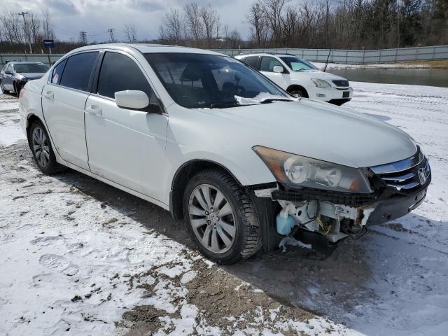 1HGCP2F87BA142281 - 2011 HONDA ACCORD EXL WHITE photo 4