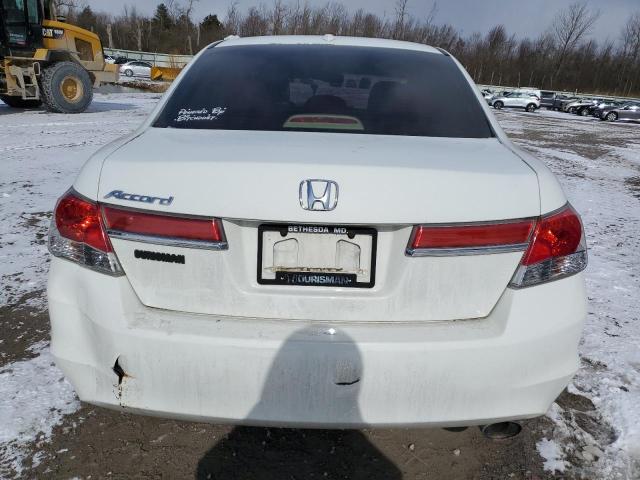 1HGCP2F87BA142281 - 2011 HONDA ACCORD EXL WHITE photo 6