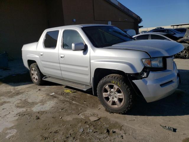 2HJYK16547H532438 - 2007 HONDA RIDGELINE RTL SILVER photo 4