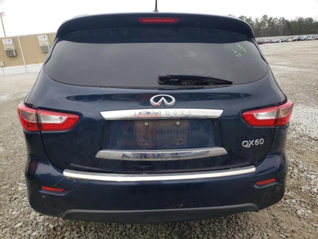 5N1AL0MN5FC543672 - 2015 INFINITI QX60 BLUE photo 6