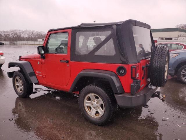 1J4AA2D16AL177579 - 2010 JEEP WRANGLER SPORT RED photo 2