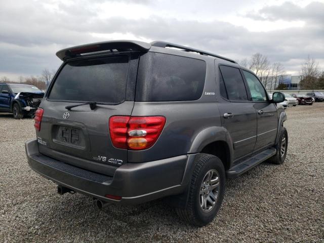 5TDBT48A33S203938 - 2003 TOYOTA SEQUOIA LIMITED GRAY photo 3