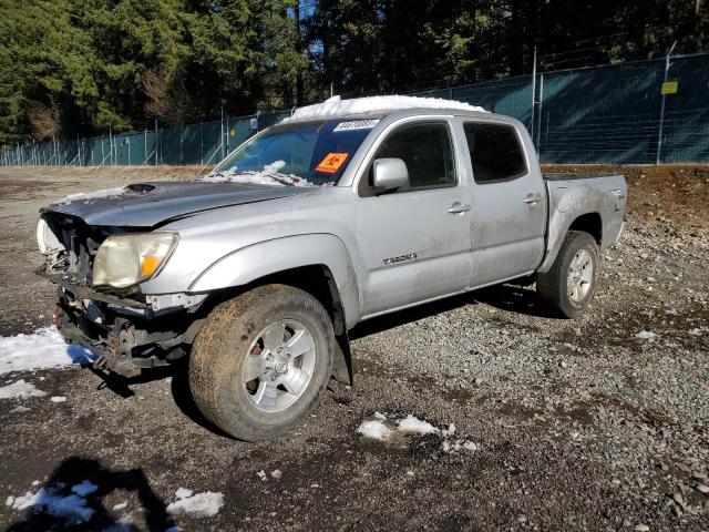 5TEJU62N46Z309774 - 2006 TOYOTA TACOMA DOUBLE CAB PRERUNNER SILVER photo 1