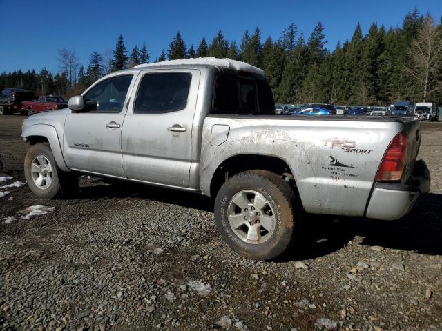 5TEJU62N46Z309774 - 2006 TOYOTA TACOMA DOUBLE CAB PRERUNNER SILVER photo 2