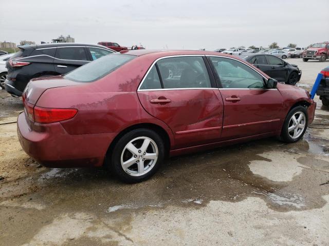 1HGCM56875A033477 - 2005 HONDA ACCORD EX BURGUNDY photo 3