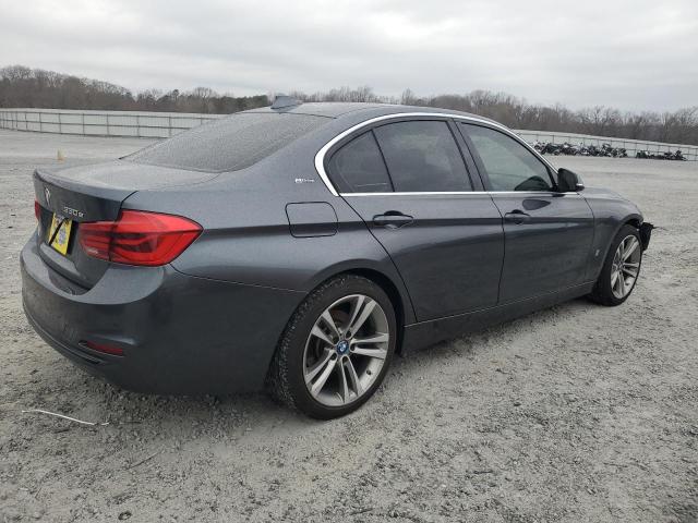 WBA8E1C59JA171677 - 2018 BMW 330E CHARCOAL photo 3