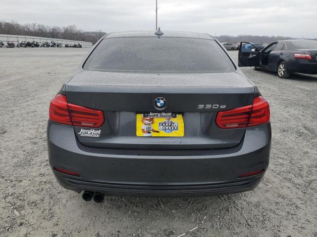 WBA8E1C59JA171677 - 2018 BMW 330E CHARCOAL photo 6