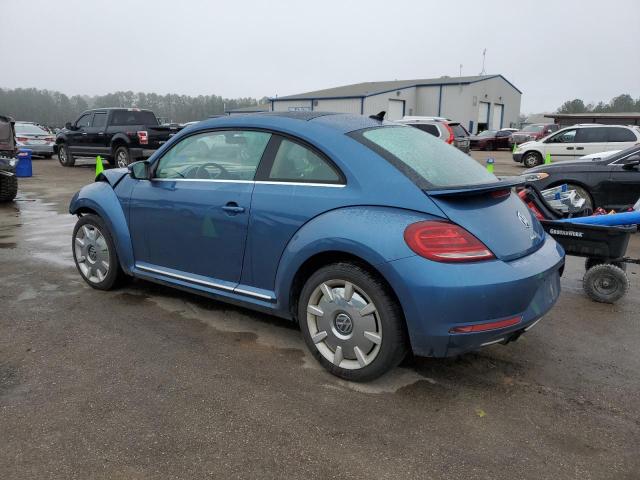 3VWJD7ATXKM710126 - 2019 VOLKSWAGEN BEETLE SE BLUE photo 2