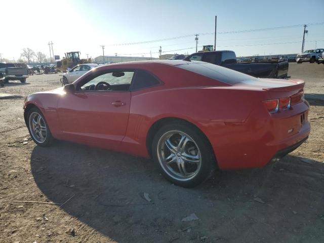 2G1FA1ED0B9138860 - 2011 CHEVROLET CAMARO LS RED photo 2