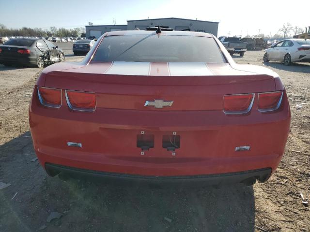 2G1FA1ED0B9138860 - 2011 CHEVROLET CAMARO LS RED photo 6