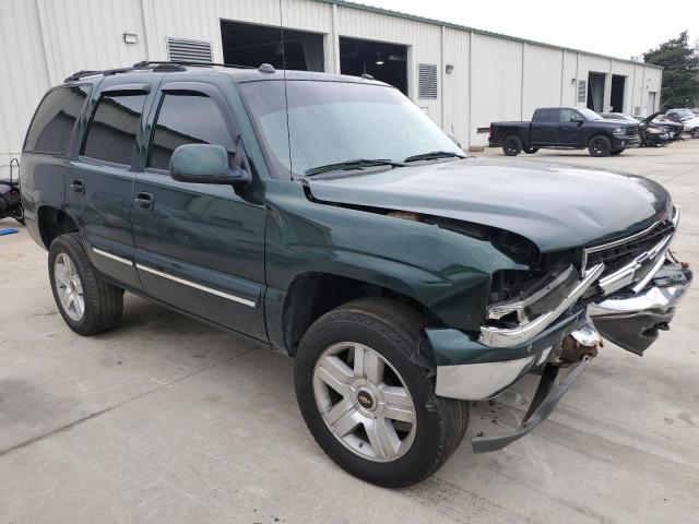 1GNEK13ZX4R161156 - 2004 CHEVROLET TAHOE K1500 GREEN photo 4