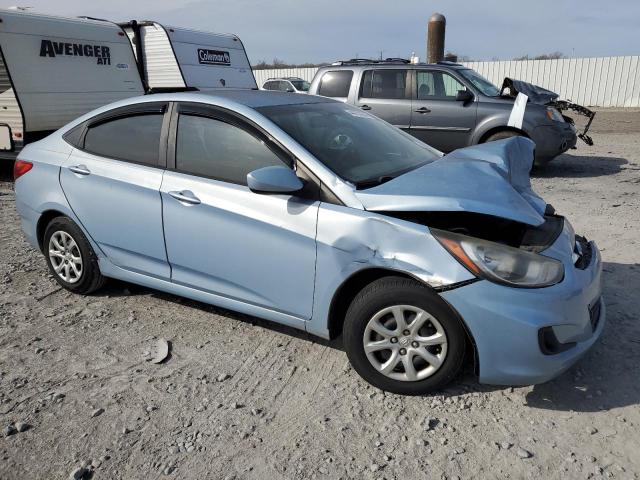 KMHCT4AE0CU140922 - 2012 HYUNDAI ACCENT GLS BLUE photo 4