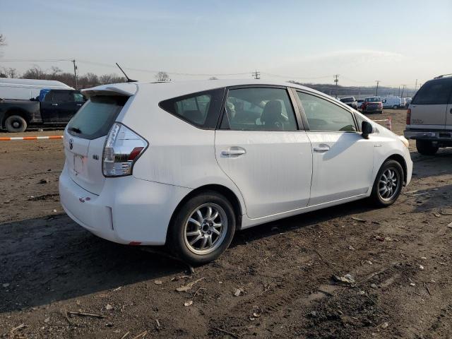 JTDZN3EU4D3191884 - 2013 TOYOTA PRIUS V WHITE photo 3