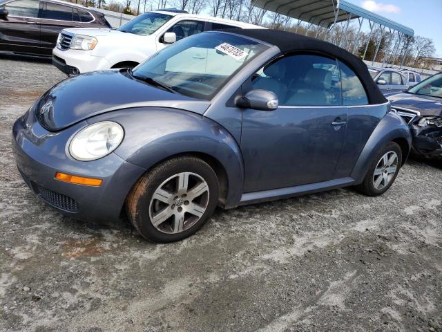 3VWRF31Y16M314576 - 2006 VOLKSWAGEN NEW BEETLE CONVERTIBLE OPTION PACKAGE 1 GRAY photo 1