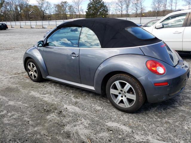3VWRF31Y16M314576 - 2006 VOLKSWAGEN NEW BEETLE CONVERTIBLE OPTION PACKAGE 1 GRAY photo 2