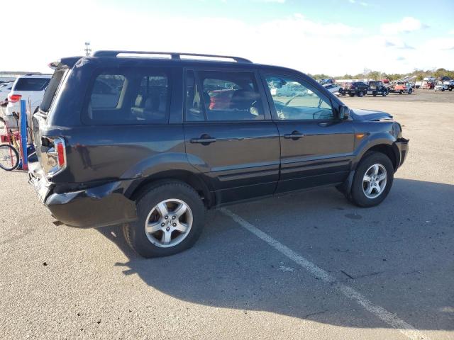 2HKYF18516H549774 - 2006 HONDA PILOT EX BLACK photo 3