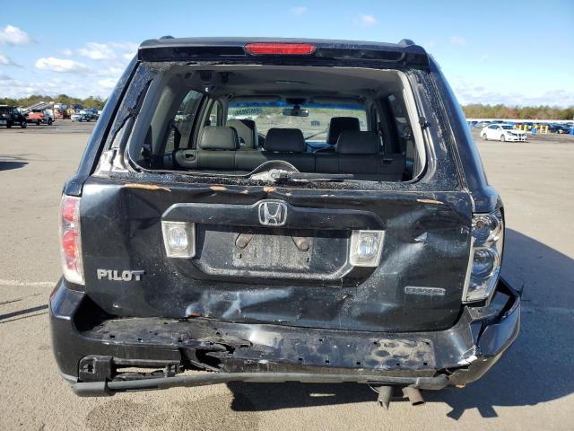 2HKYF18516H549774 - 2006 HONDA PILOT EX BLACK photo 6