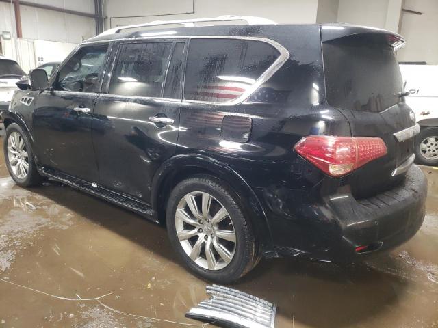 JN8AZ2NC7B9301988 - 2011 INFINITI QX56 BLACK photo 2