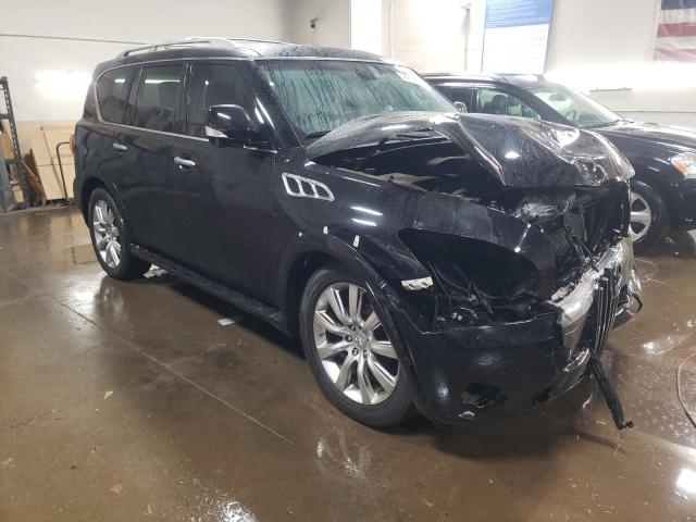 JN8AZ2NC7B9301988 - 2011 INFINITI QX56 BLACK photo 4